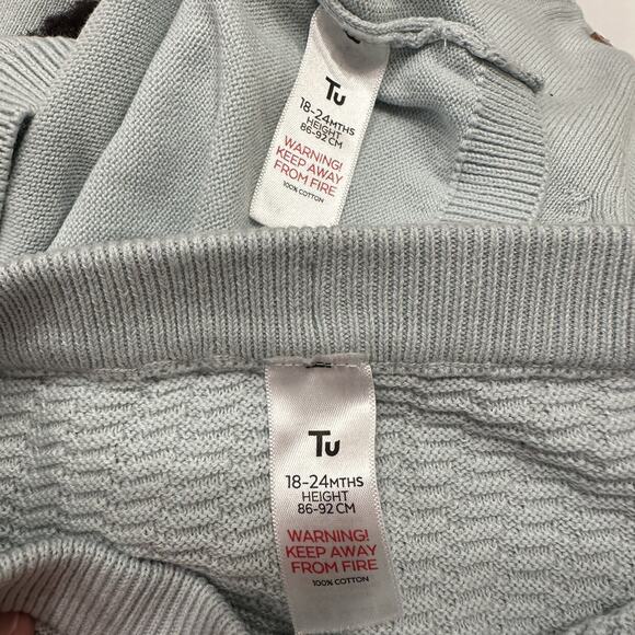 Tu Light Blue Penguin Sweater & Joggers Outfit - Picture 13 of 13